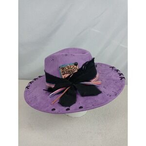 Custom Black Sabbath Hat Paranoid Wide Brim Fedora Festival Rock Heavy Metal